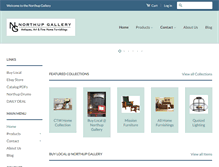 Tablet Screenshot of northupgallery.com